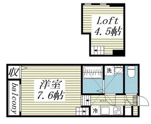 ラフィーネ浜田山の物件間取画像